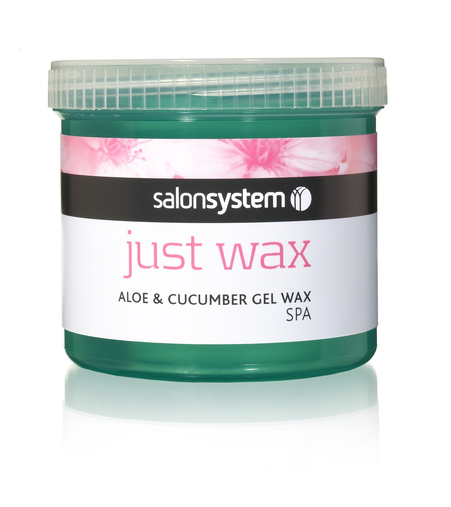 Salon System Just Wax Aloe & Cucumber Gel Wax Brazilian Waxing Body Hair Removal
