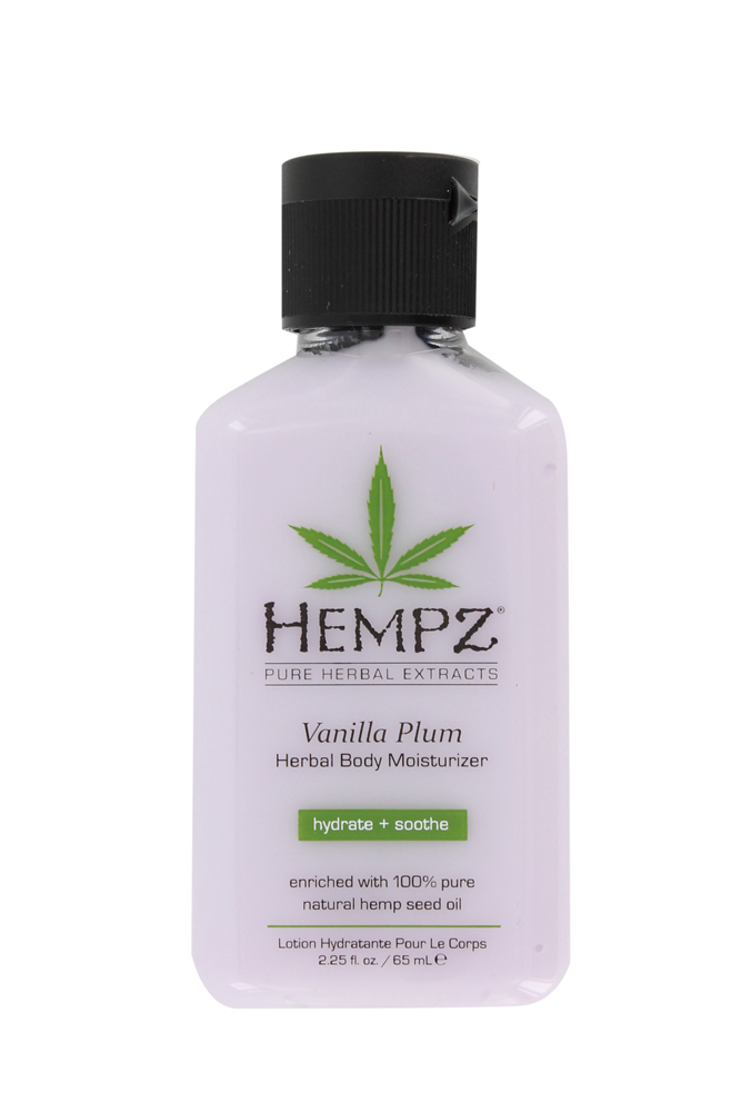 Hempz Vanilla Plum Skin Body Daily Herbal Moisturiser Lotion Cream Hemp