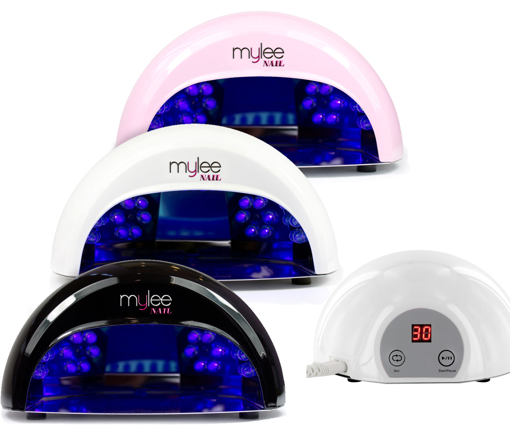 Mylee Professional 12W LED Lamp Nail Dryer Gel Polish Curing /w Timer