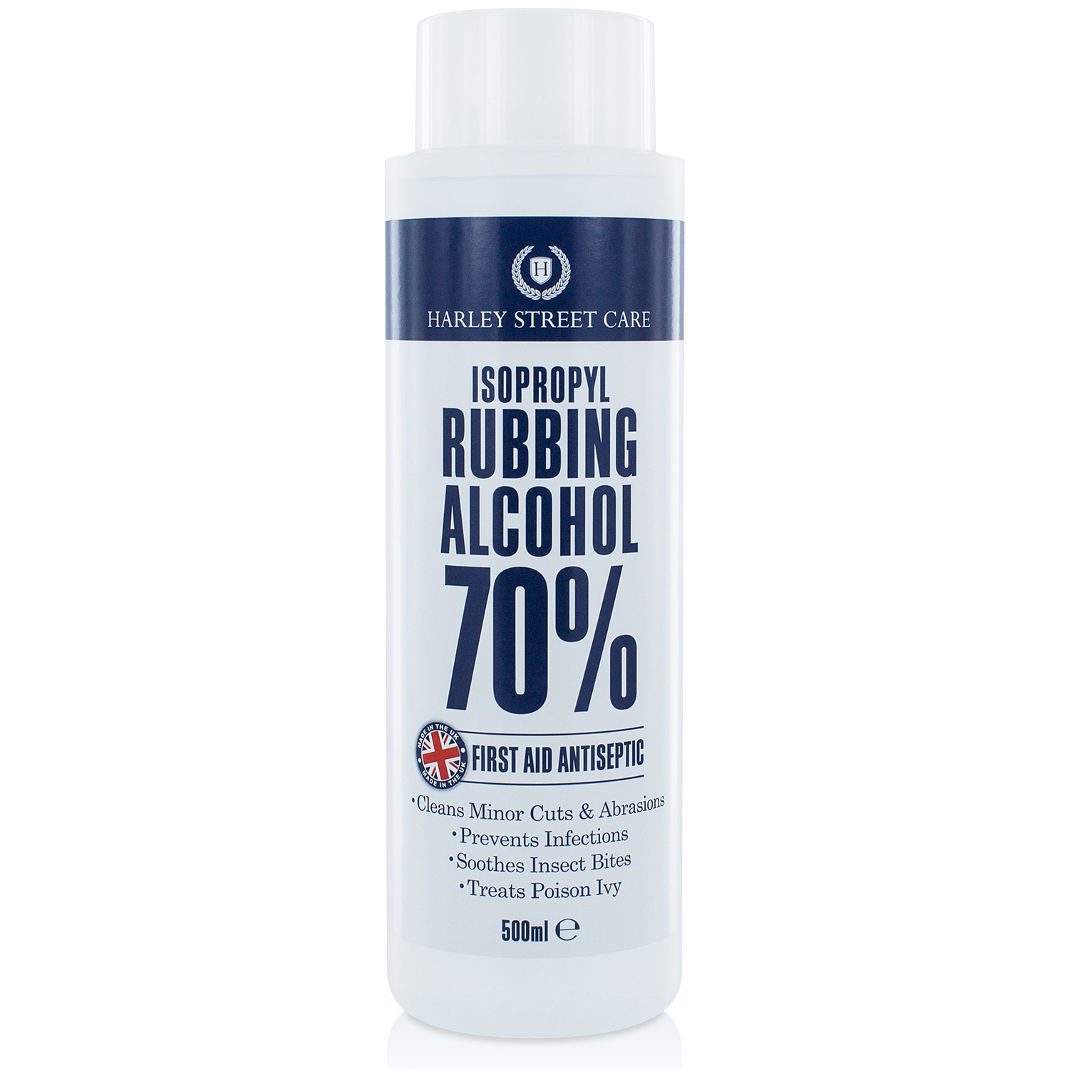 Isopropyl Rubbing Alcohol 70% First Aid Antiseptic 500ml, Isopropanol ...