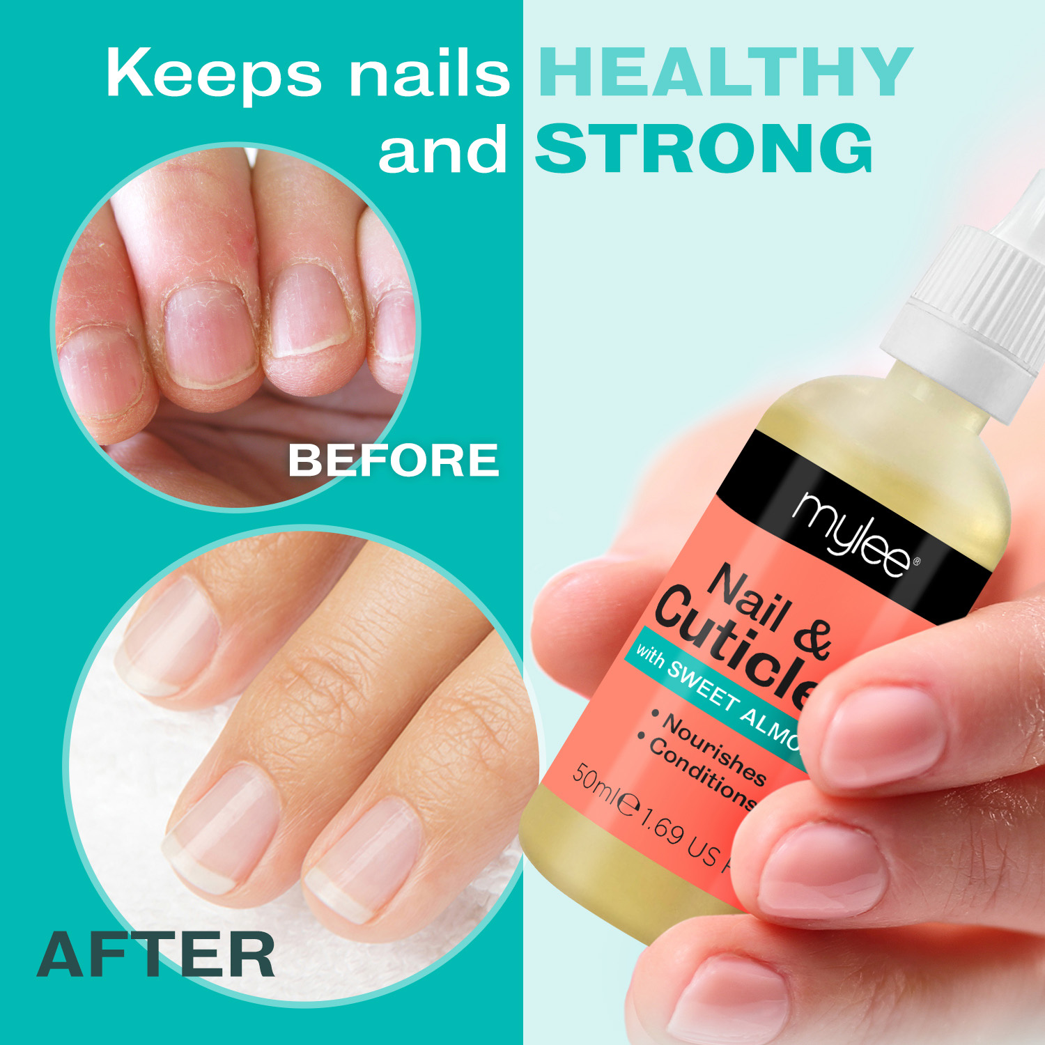 Mylee Apricot Nail Cuticle Revitalizing Oil Manicure Treatment