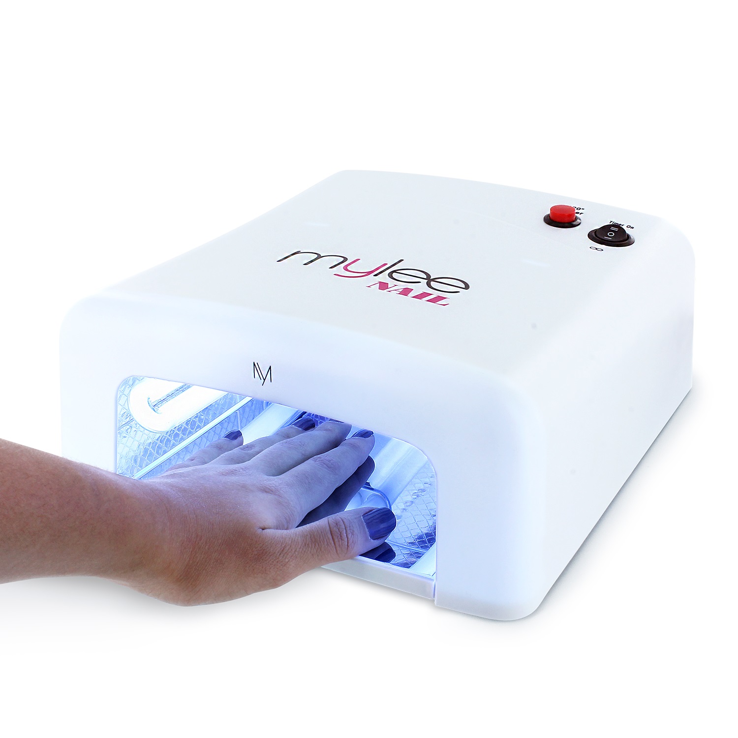 Mylee Manicure Nail Kit UV Lamp 36W Top Base Coat Prep Wipe Remover Gel