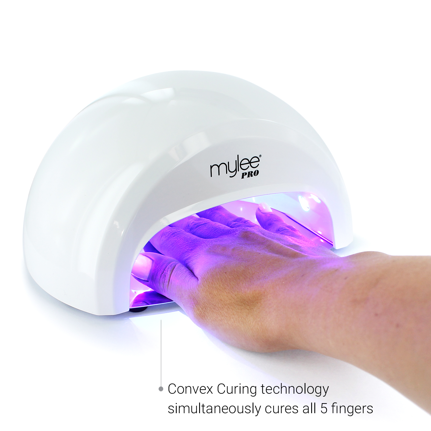 Mylee Pro Convex Nail Dryer Led Lamp Fast Gel Manicure Curing W Timer