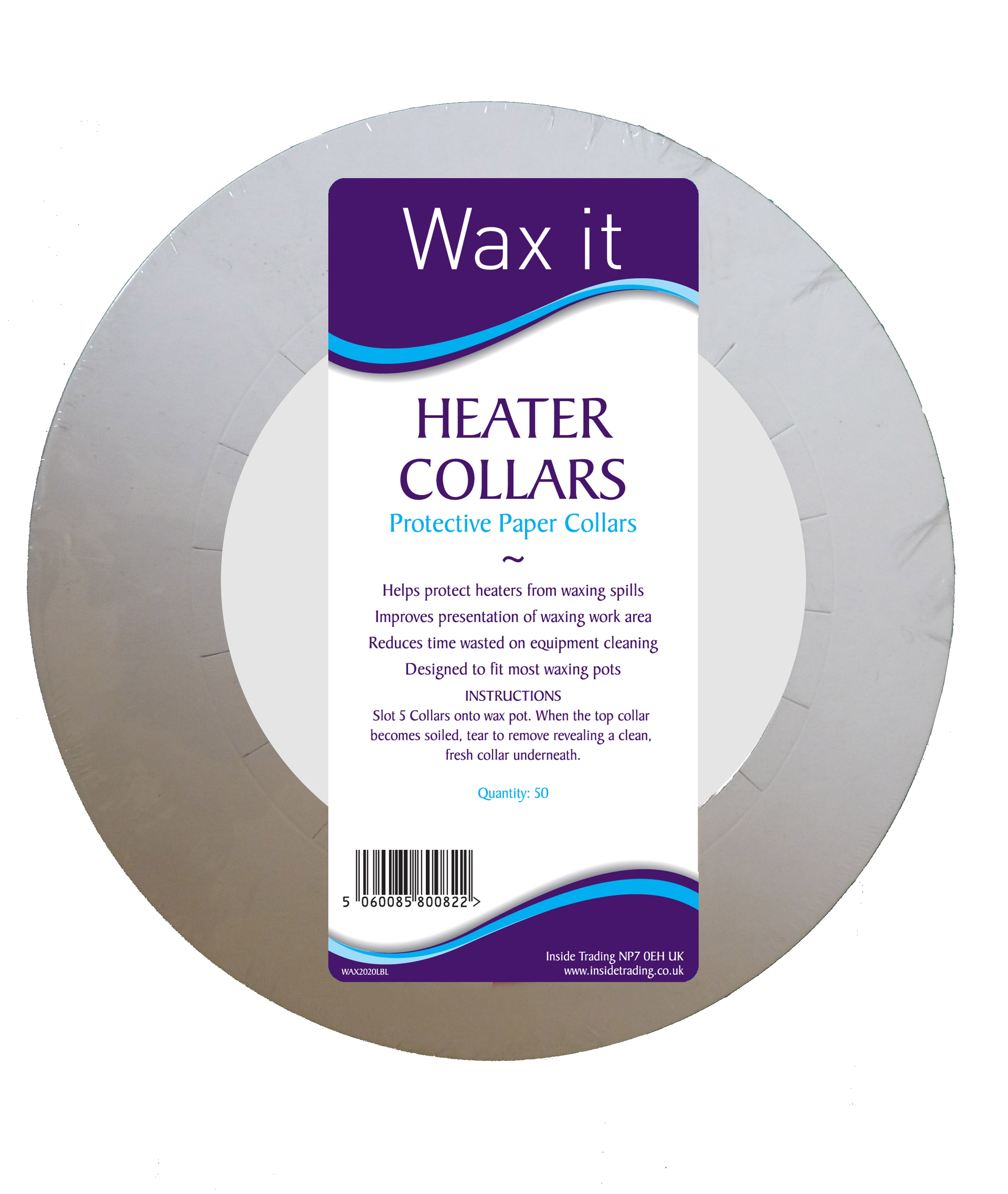 Wax It Heater Collars Waxing Pot Cleaner Protection Limit Wax Spills ...